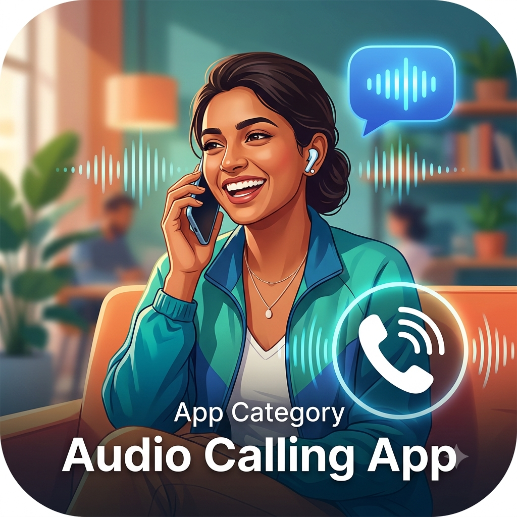 Audio calling app