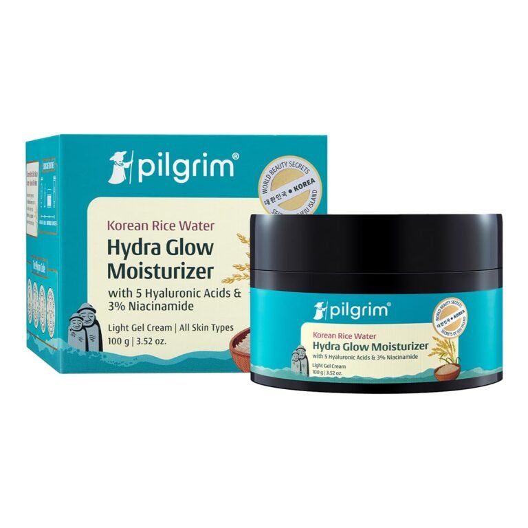 Pilgrim Korean Rice Water Hydra Glow Moisturizer  – 100g